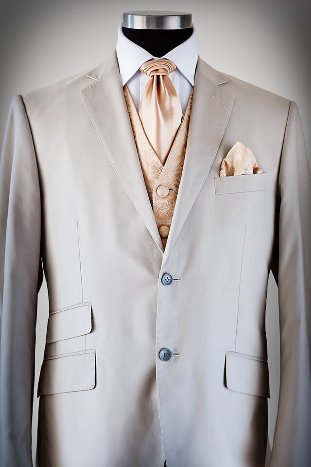 Beige Suit Bridal & Tuxedo