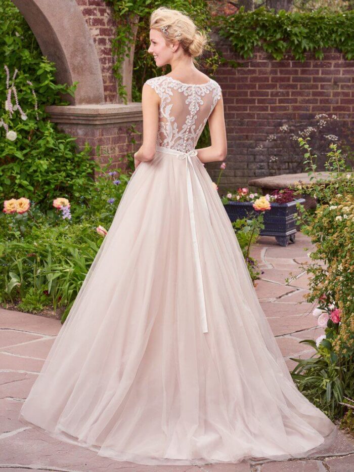 Rebecca Ingram Wedding Dress Carrie 7RS297 Back