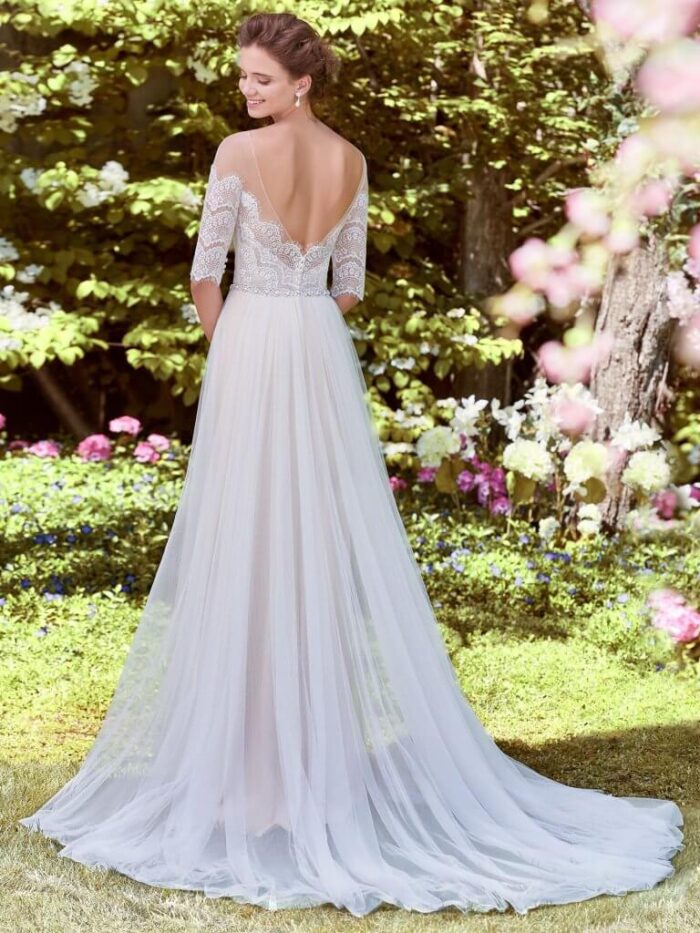 Rebecca Ingram Wedding Dress Cathy 8RW522 Back 1