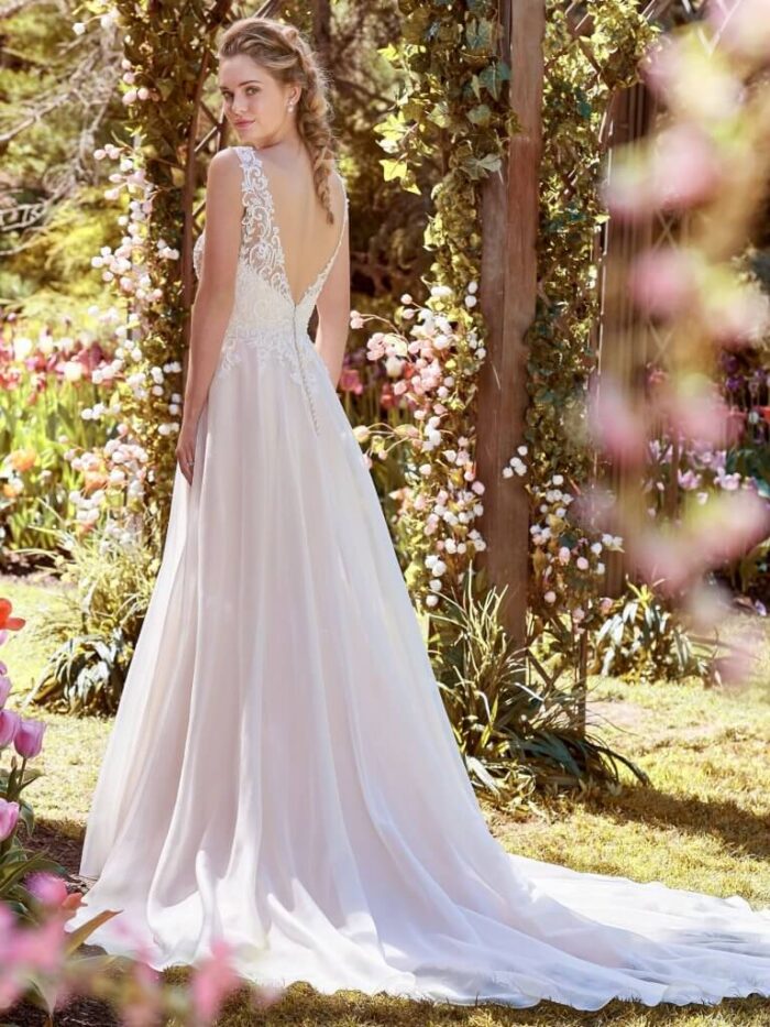 Rebecca Ingram Wedding Dress Joyce 8RT533 Back