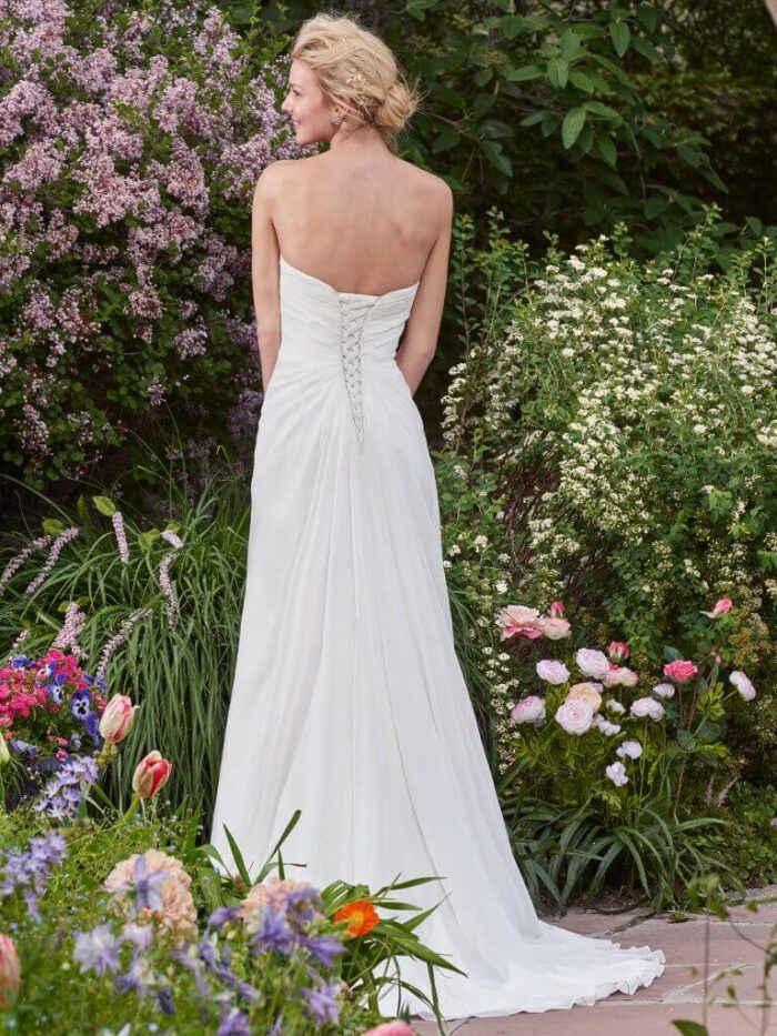 Rebecca Ingram Wedding Dress Linda 7RD350 Back