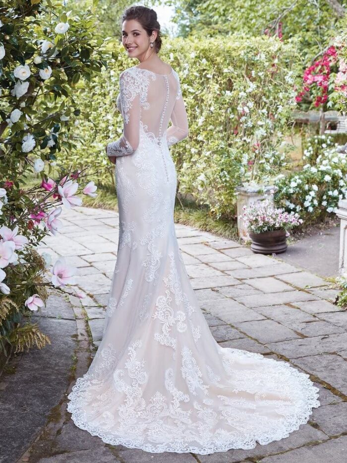 Rebecca Ingram Wedding Dress Maeve 7RS886 Back