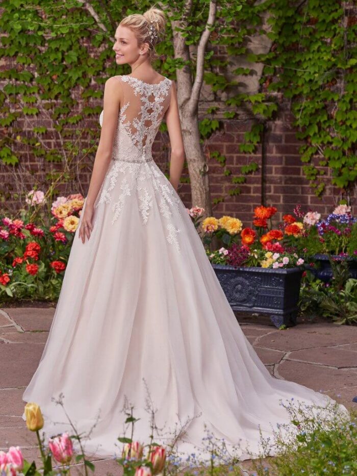 Rebecca Ingram Wedding Dress Olivia 7RS290 Back