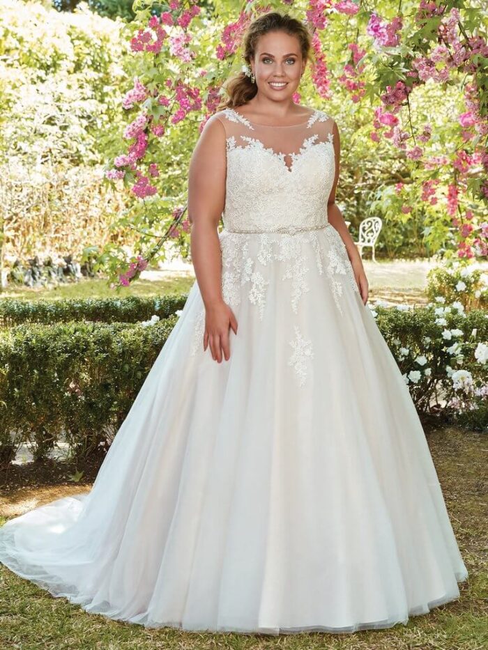 Rebecca Ingram Wedding Dress Olivia 7RS290 Plus Main