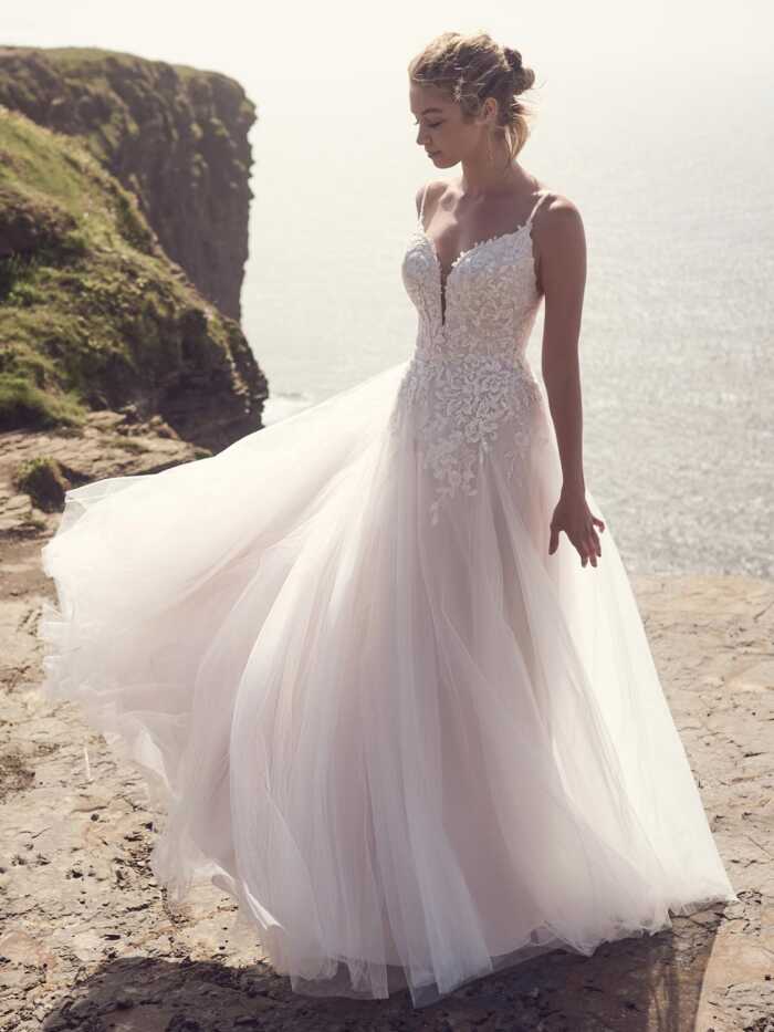 Rebecca Ingram Cassidy A Line Wedding Dress 23RC121A01 PROMO9 MV